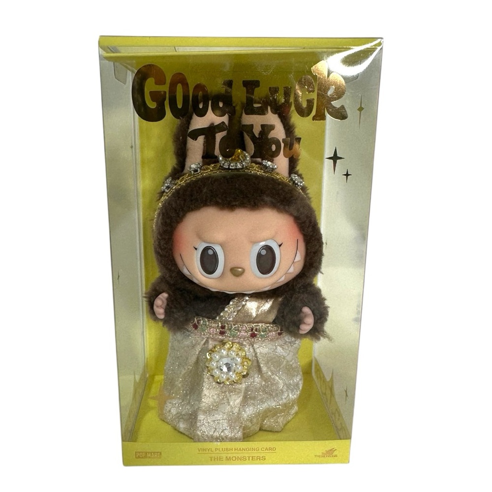 GOOD LUCK TO YOU Vinyl Plush Doll Pendant Pop Mart LABUBU LIMITED EDITION - Picture 6 of 10